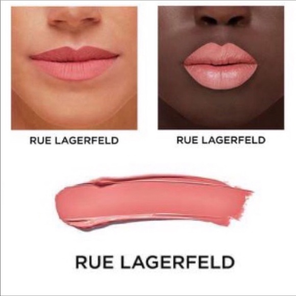 {KARL LAGERFELD} MATTE LIP LIGHTS - RUE LAGERFELD - Picture 2 of 6